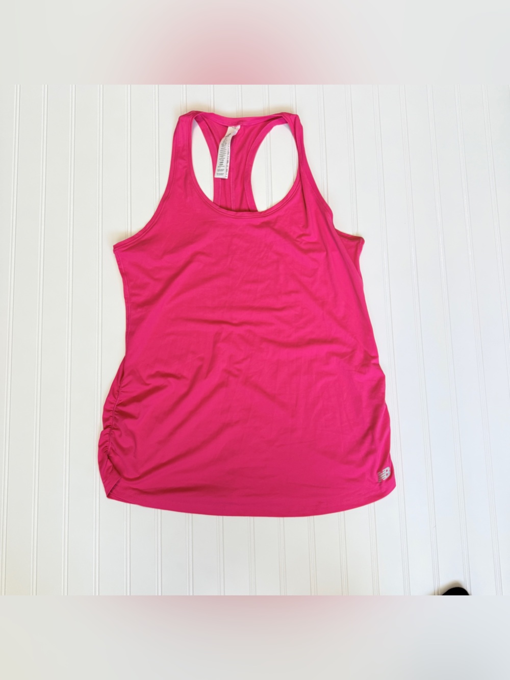 New Balance Hot Pink Racerback Tank Top